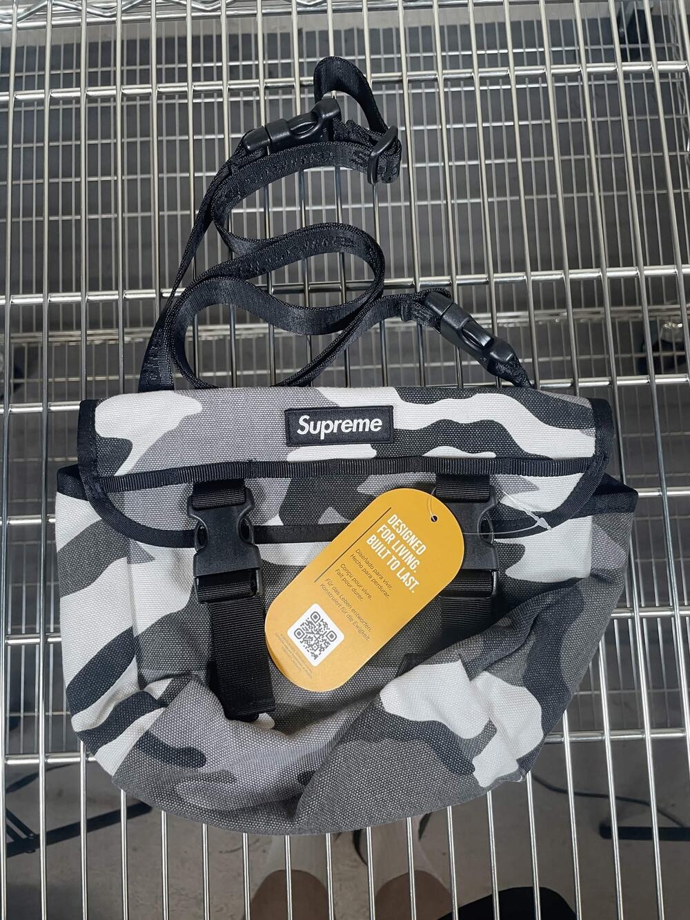 Supreme Mini Messenger Bag Snow Camo